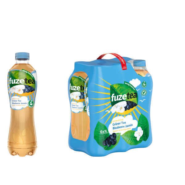 Fuze Tea Blaubeere Jasmin 6 x 1,0l