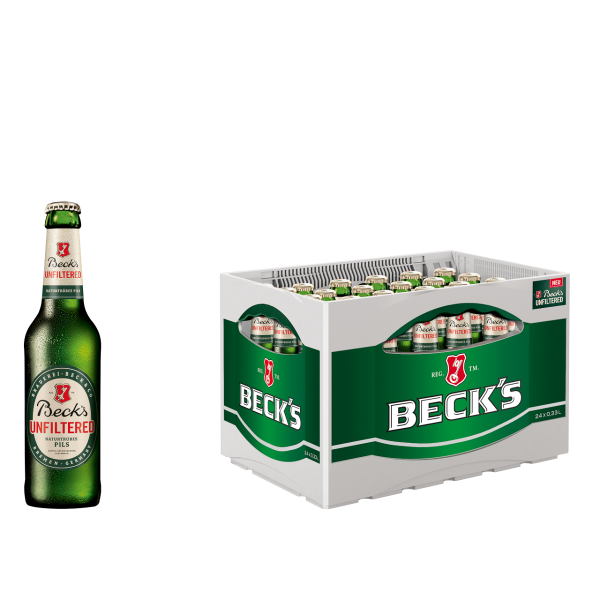 Becks Unfiltered 24 x 0,33l