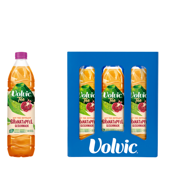 Volvic Tee Granatapfel 6 x 1,5l