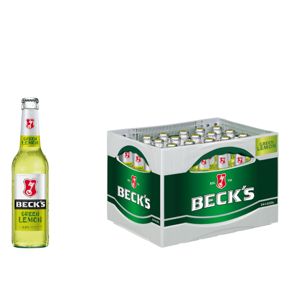 Beck´s Becks Green Lemon 24 x 0,33l