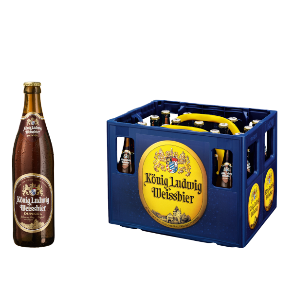 König Ludwig Weißbier Dunkel 20 x 0,5l