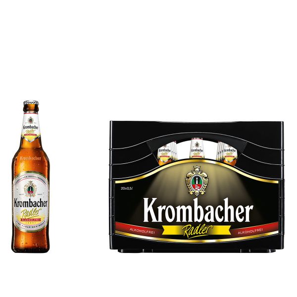 Krombacher Radler Alkoholfrei 20 x 0,5l