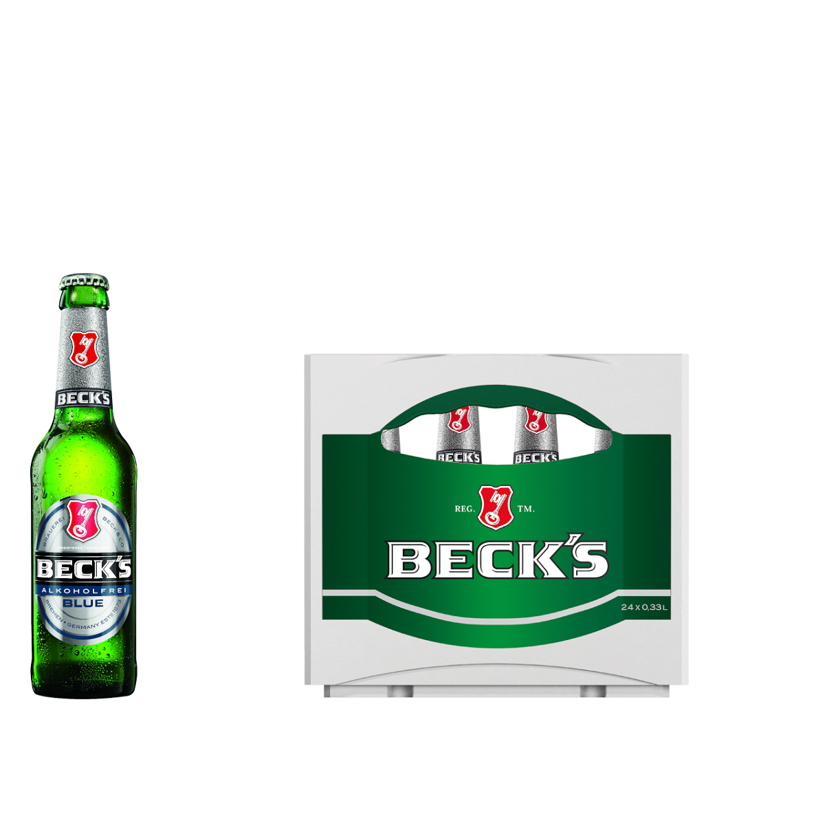 Becks Blue Alkoholfrei 24 x 0,33l Banach