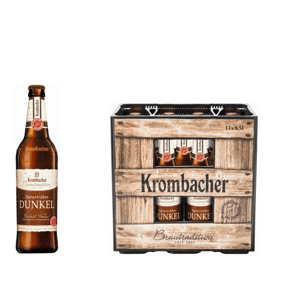 Krombacher Brautradition Dunkel 11 x 0,5l