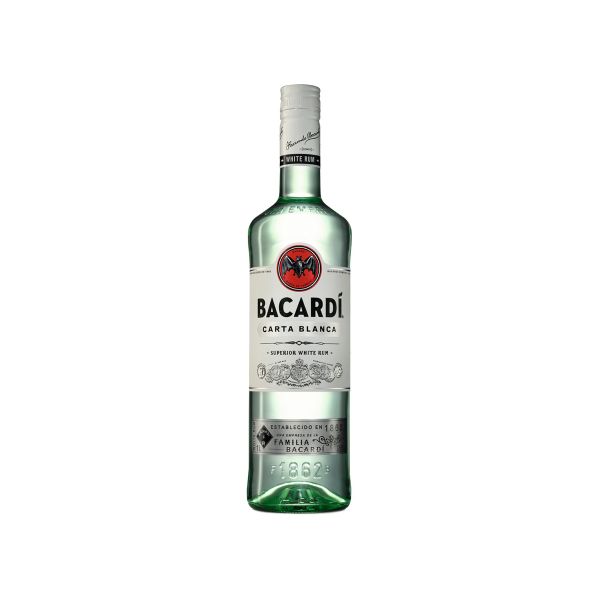 Bacardi Carta Blanca 37,5% 1,0l