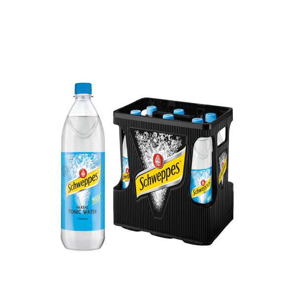 Schweppes Herbal Tonic Water 6 x 1,0l