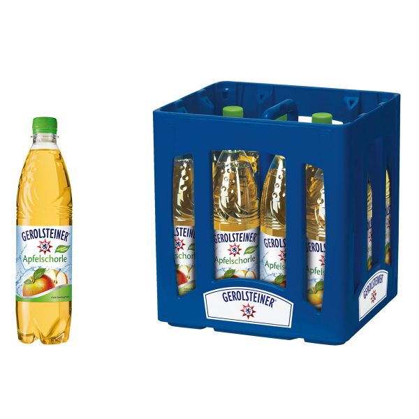 Gerolsteiner Apfelschorle 12 x 0,75l