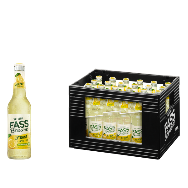 Veltins Fassbrause Zitrone 24 x 0,33l