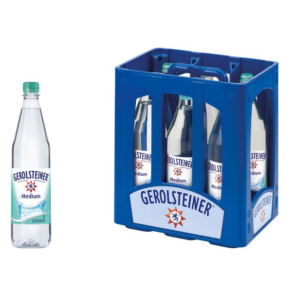 Gerolsteiner Medium 6 x 1,0l