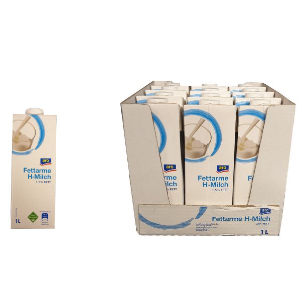 ARO H-Milch 1,5% 12 x 1,0l