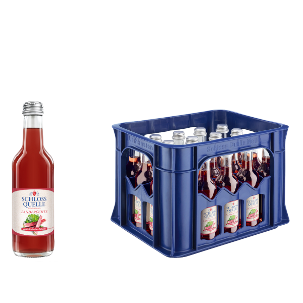 Schloss Quelle Landfrüchte Apfel-Rhabarber-Schorle 20 x 0,25l