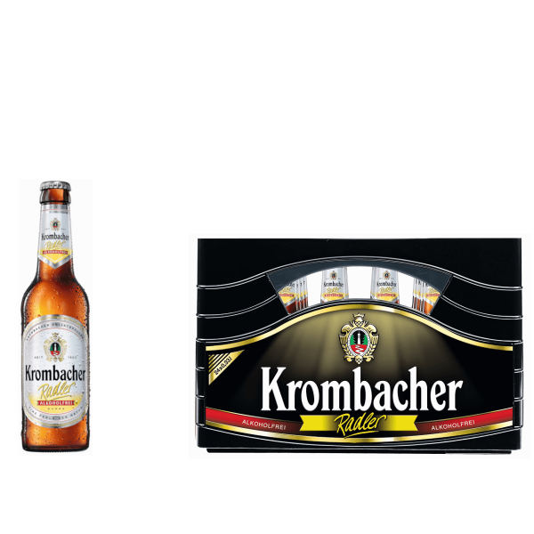 Krombacher Radler Alkoholfrei 24 x 0,33l