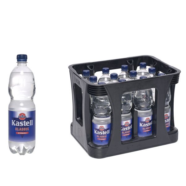 Kastell Klassik 12 x 1,0l PET-C Kiste EINWEG