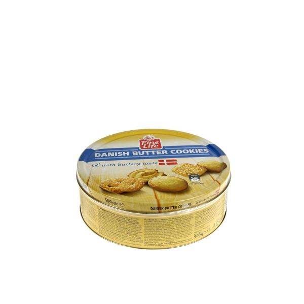 Fine Life Danish Butter Cookies 500 g Dose