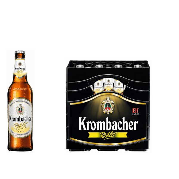 Krombacher Radler 11 x 0,5l Glas MEHRWEG