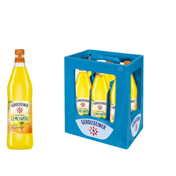 Gerolsteiner Orangenlimonade 6 x 0,75l