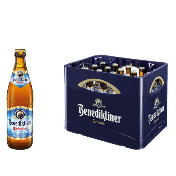 Benediktiner Weissbier Alkoholfrei 20 x 0,5l