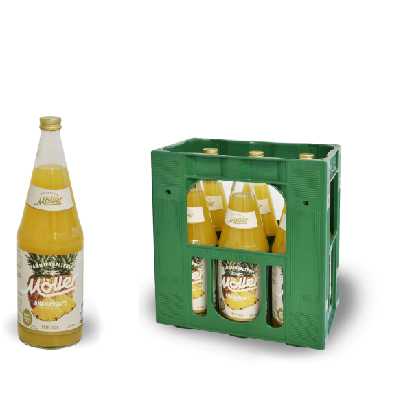 Möller Ananassaft 6 x 1,0l