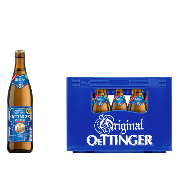 Oettinger Weißbier Alkoholfrei 20 x 0,5l