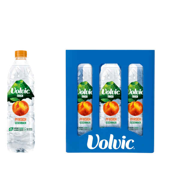 Volvic Touch Pfirsich 6 x 1,5l