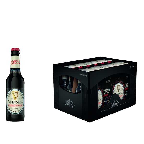 Guinness Extra Stout 4 x 6 x 0,33l