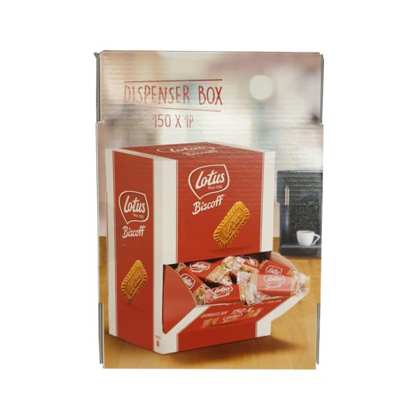 Lotus Kekse Biscoff im Dispenser 150 Stück